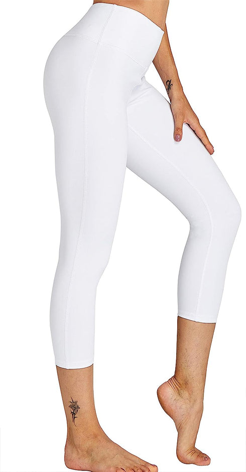 Women's Yoga Pants Printed Running Tights,Workout Running Leggings Tummy Control